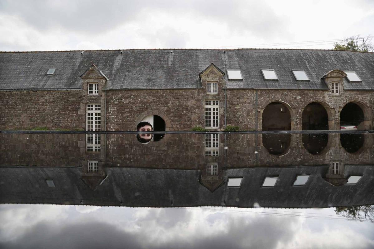   Vue de l'exposition au château de Trégarentec