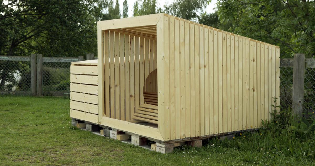 Capsule 1 au Parc de la Poultière à La Guéroulde