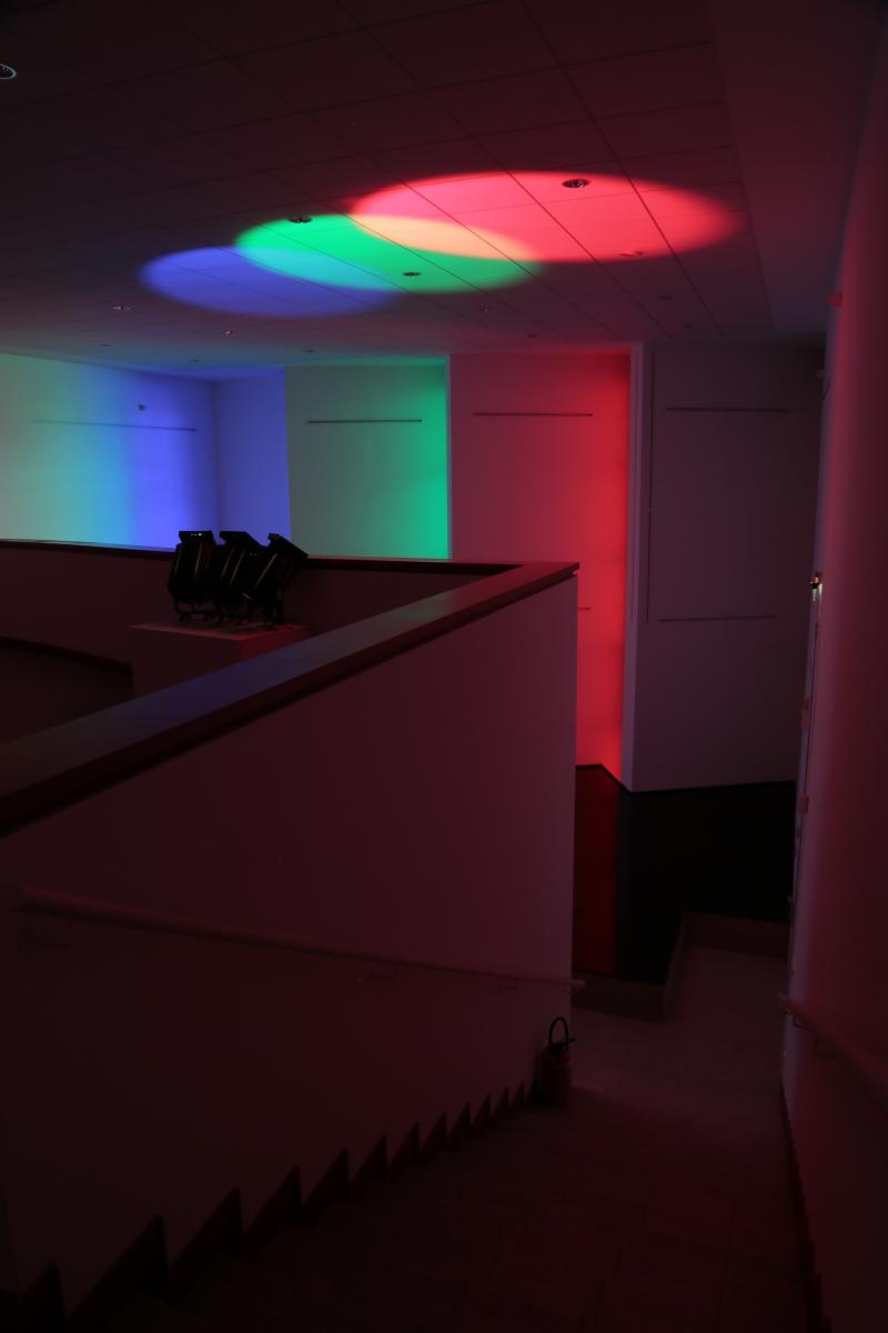 Vue de l'installation au Volume